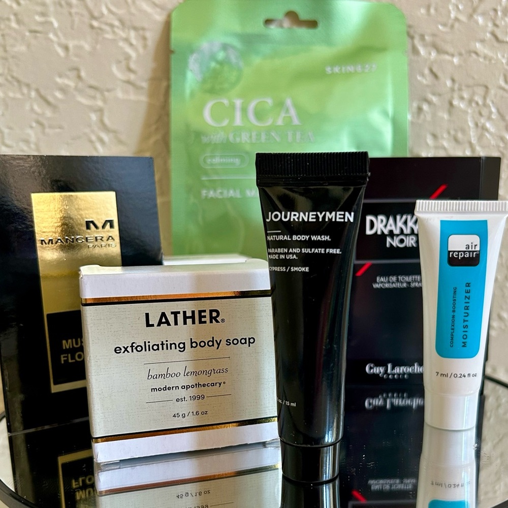 7 Piece Bundle Mancera Dakar modern apothecary Lever Naturals Circa Journeymen